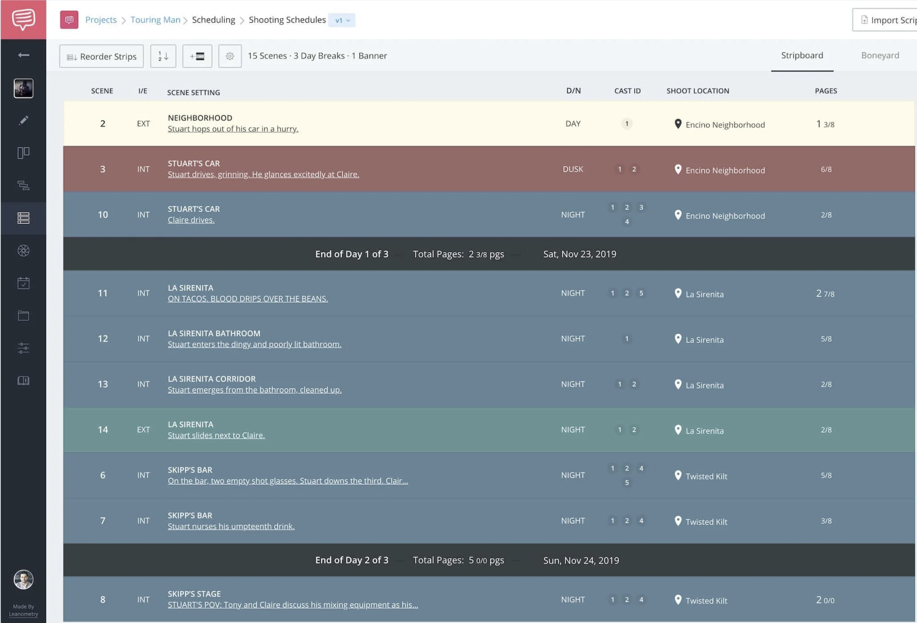2026 Film Scheduling & Stripboard Management ... | BlockReel